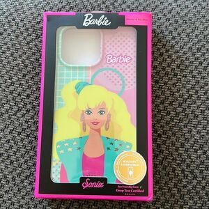 NWT iphone 14 pro max Barbie Sonix case
